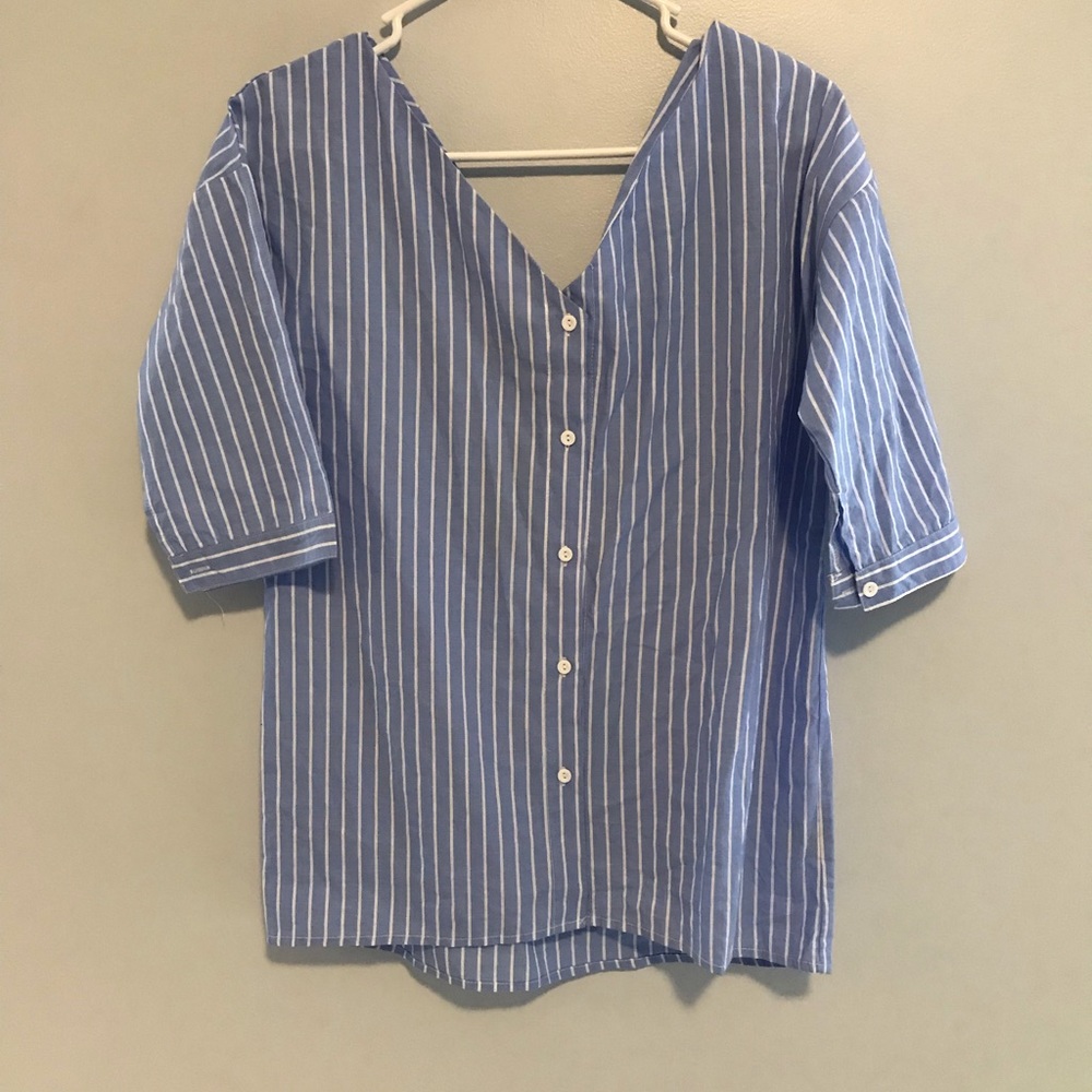 Striped button down - Picture 2 of 4